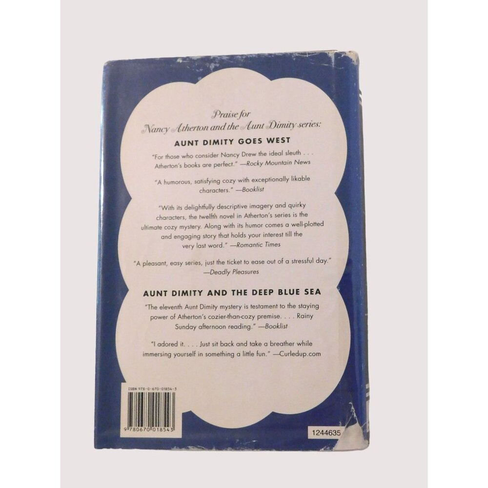 Aunt Dimity Vampire Hunter Nancy Atherton 2008 HCDJ Paranomal Detective Series - Picture 2 of 5